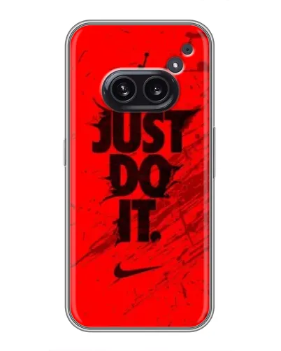 Чохол для Nothing Phone 2a з картинкою «Nike Just Do It» Чохол для Nothing Phone 2a з картинкою «Nike Just Do It»