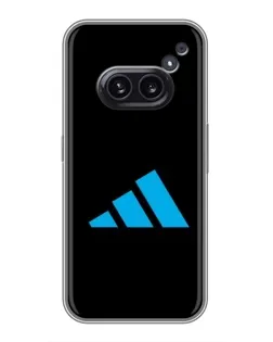 Чохол для Nothing Phone 2a з картинкою «Adidas Cyan Logo»