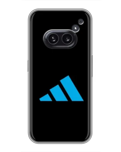 Чохол для Nothing Phone 2a з картинкою «Adidas Cyan Logo»