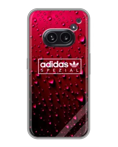 Чохол для Nothing Phone 2a з картинкою «Adidas Gold Marble»