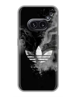 Чохол для Nothing Phone 2a з картинкою «Абстрактний дим Adidas»