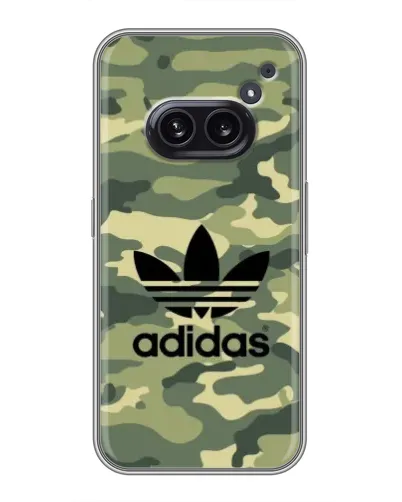 Чохол для Nothing Phone 2a з картинкою «Мілітарі стиль Adidas»