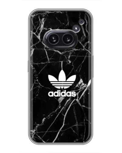 Чохол для Nothing Phone 2a з картинкою «Білий мармур Adidas»