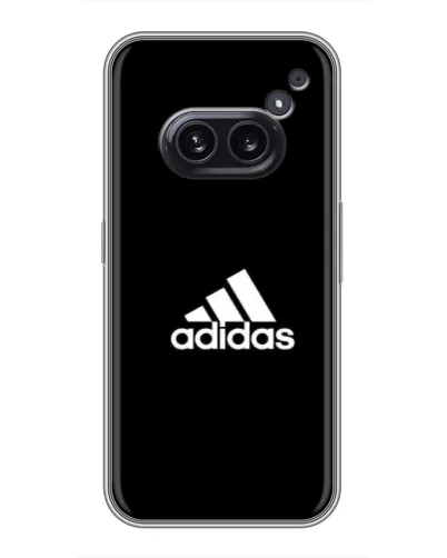 Чохол для Nothing Phone 2a з картинкою «Чорна класика Adidas»