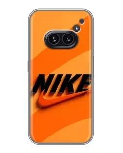 Чохол для Nothing Phone 2a з картинкою «Помаранчевий драйв Nike»