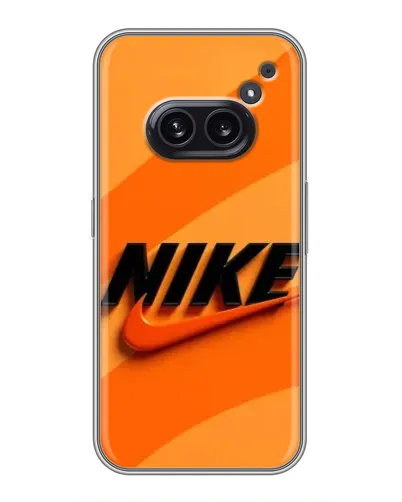 Чохол для Nothing Phone 2a з картинкою «Помаранчевий драйв Nike» Чохол для Nothing Phone 2a з картинкою «Помаранчевий драйв Nike»