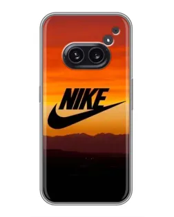 Чохол для Nothing Phone 2a з картинкою «Nike — вечірній горизонт»