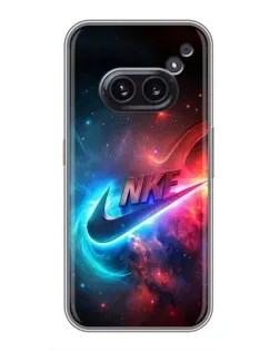Чохол для Nothing Phone 2a з картинкою «Вогняний логотип Nike»