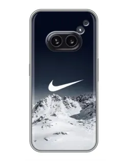 Чохол для Nothing Phone 2a з картинкою «Nike — зимові гори»