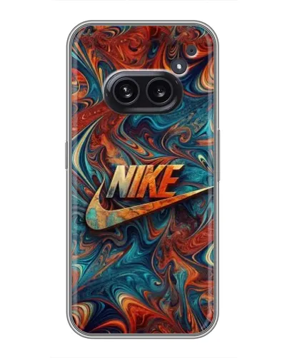 Чохол для Nothing Phone 2a з картинкою «Nike в абстракції» Чохол для Nothing Phone 2a з картинкою «Nike в абстракції»