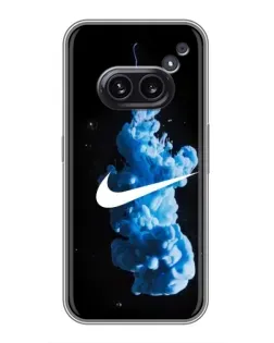 Чохол для Nothing Phone 2a з картинкою «Nike та синій дим»