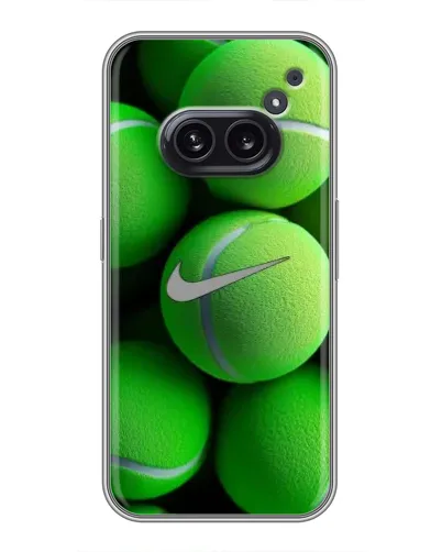 Чохол для Nothing Phone 2a з картинкою «Тенісні м'ячі Найк» Чохол для Nothing Phone 2a з картинкою «Тенісні м'ячі Найк»