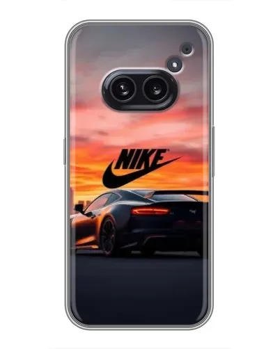 Чохол для Nothing Phone 2a з картинкою «Nike та суперкар» Чохол для Nothing Phone 2a з картинкою «Nike та суперкар»