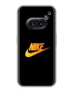 Чохол для Nothing Phone 2a з картинкою «Золотий логотип Nike»