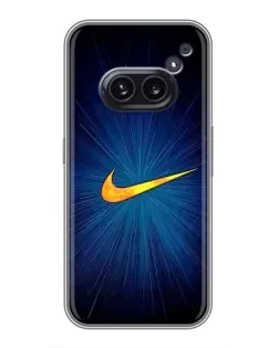 Чохол для Nothing Phone 2a з картинкою «Синій пульс Nike»