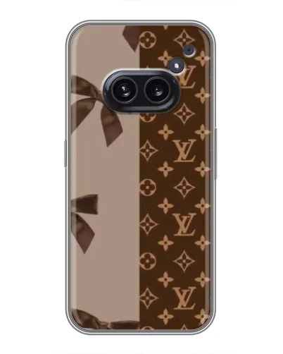Чохол для Nothing Phone 2a з картинкою «Louis Vuitton — банти»