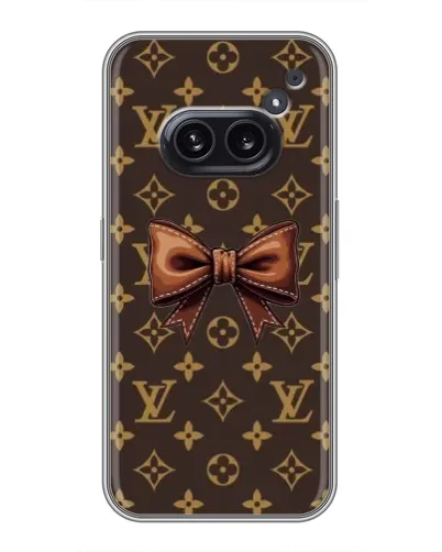 Чохол для Nothing Phone 2a з картинкою «LV з бантом»