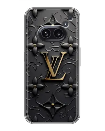 Чохол для Nothing Phone 2a з картинкою «Шкіряна текстура LV»