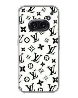 Чохол для Nothing Phone 2a з картинкою «Монохромний хаос LV»