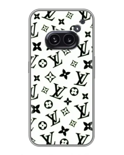 Чохол для Nothing Phone 2a з картинкою «Монохромний хаос LV»