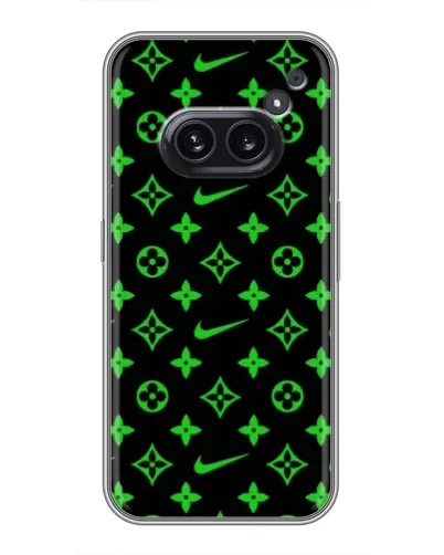 Чохол для Nothing Phone 2a з картинкою «Неоновий принт LV»