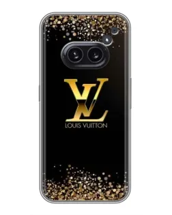 Чохол для Nothing Phone 2a з картинкою «LV — золоті іскри»