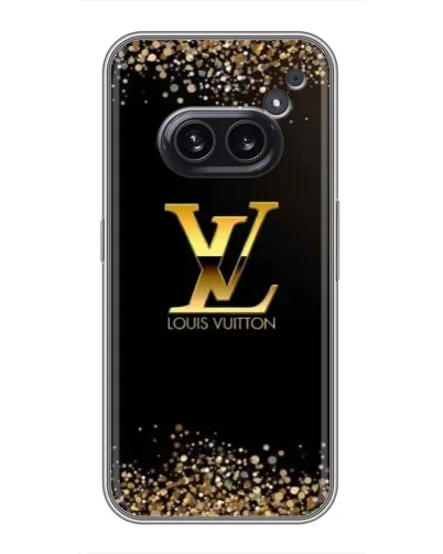 Чохол для Nothing Phone 2a з картинкою «LV — золоті іскри»