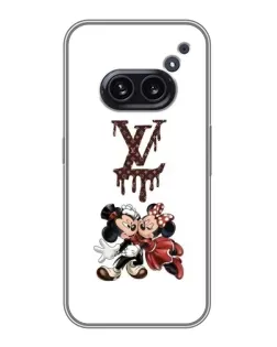 Чохол для Nothing Phone 2a з картинкою «LV та Міккі Маус»