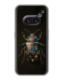 Чохол для Nothing Phone 2a з картинкою «LV — мармуровий принт»