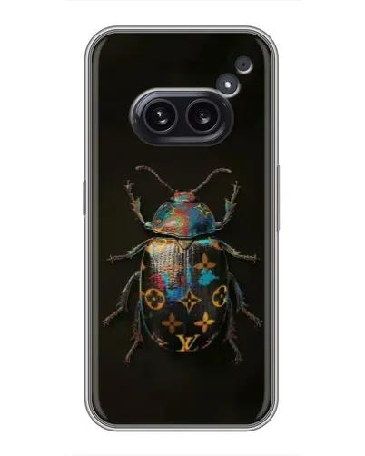 Чохол для Nothing Phone 2a з картинкою «LV — мармуровий принт»