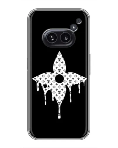 Чохол для Nothing Phone 2a з картинкою «Квіткова монограма»