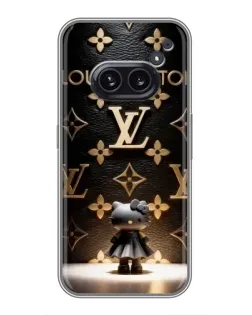 Чохол для Nothing Phone 2a з картинкою «Монограма з фігурою»
