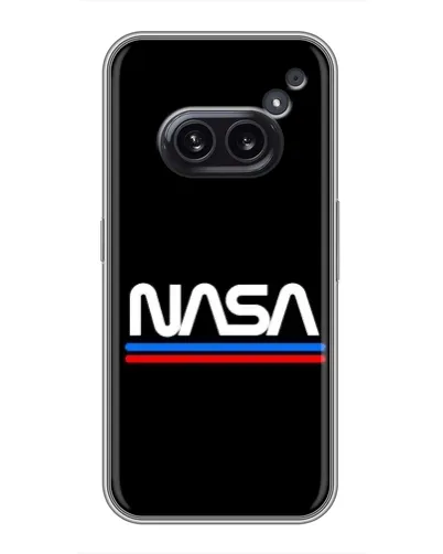 Чохол для Nothing Phone 2a з картинкою «NASA — класика Red Blue» Чохол для Nothing Phone 2a з картинкою «NASA — класика Red Blue»