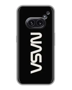 Чохол для Nothing Phone 2a з картинкою «NASA — вертикальний логотип»