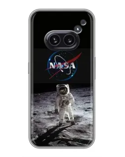 Чохол для Nothing Phone 2a з картинкою «Астронавт на Місяці»