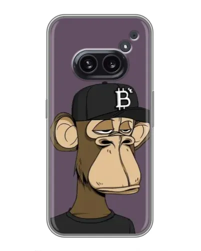 Чохол для Nothing Phone 2a з картинкою «Bored Ape в кепці» Чохол для Nothing Phone 2a з картинкою «Bored Ape в кепці»