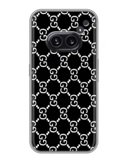 Чохол для Nothing Phone 2a з картинкою «Gucci — сітчастий паттерн»