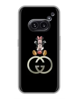 Чохол для Nothing Phone 2a з картинкою «Мінні Маус на лого»