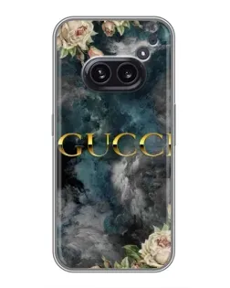 Чохол для Nothing Phone 2a з картинкою «Абстрактні квіти Gucci»