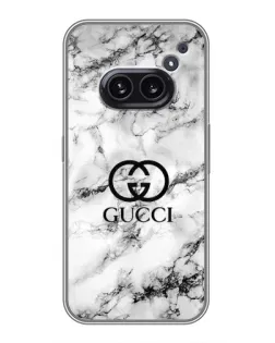 Чохол для Nothing Phone 2a з картинкою «Gucci — мармуровий шик»
