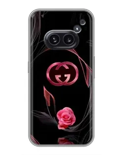 Чохол для Nothing Phone 2a з картинкою «Gucci — неонова троянда»