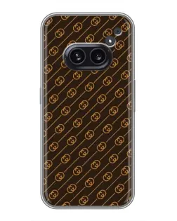 Чохол для Nothing Phone 2a з картинкою «Gucci — золоті діагоналі»