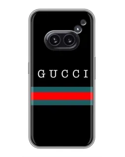 Чохол для Nothing Phone 2a з картинкою «Gucci — червоний пояс»