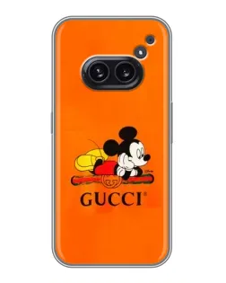 Чохол для Nothing Phone 2a з картинкою «Міккі Маус Gucci — помаранч» Чохол для Nothing Phone 2a з картинкою «Міккі Маус Gucci — помаранч»