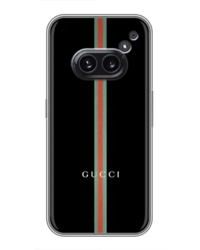 Чехол для Nothing Phone 2a с картинкой «Gucci — строгая линия» Чехол для Nothing Phone 2a с картинкой «Gucci — строгая линия»