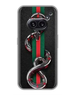 Чохол для Nothing Phone 2a з картинкою «Gucci — змія на смузі» Чохол для Nothing Phone 2a з картинкою «Gucci — змія на смузі»