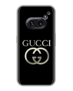 Чохол для Nothing Phone 2a з картинкою «Gucci — золото на чорному» Чохол для Nothing Phone 2a з картинкою «Gucci — золото на чорному»