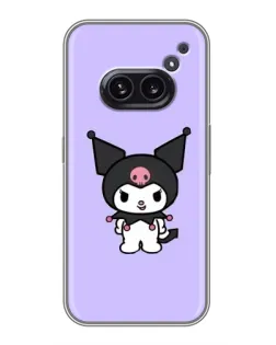 Чохол для Nothing Phone 2a з картинкою «Kuromi — ніжний фіолетовий»