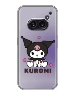 Чохол для Nothing Phone 2a з картинкою «Kuromi — фіолетовий арт»