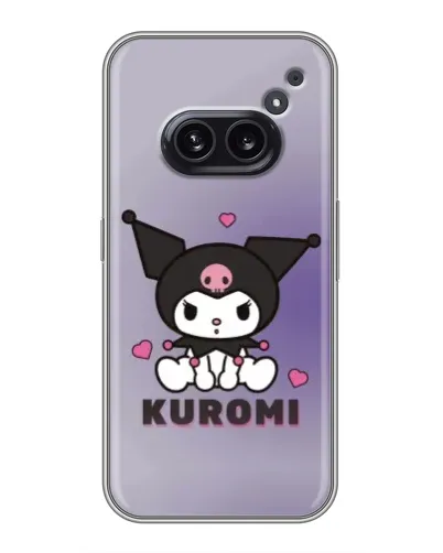 Чохол для Nothing Phone 2a з картинкою «Kuromi — фіолетовий арт» Чохол для Nothing Phone 2a з картинкою «Kuromi — фіолетовий арт»